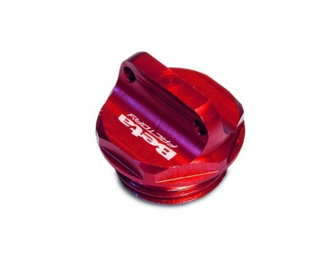 Punainen anodisoitu alumiininen öljyntäyttökorkki 2T 2018-