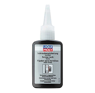 Erittäin luja ruuvilukite