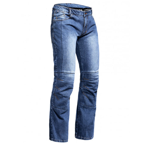 Lindstrands Wrap Jean Light Blue – naisten ajofarkut