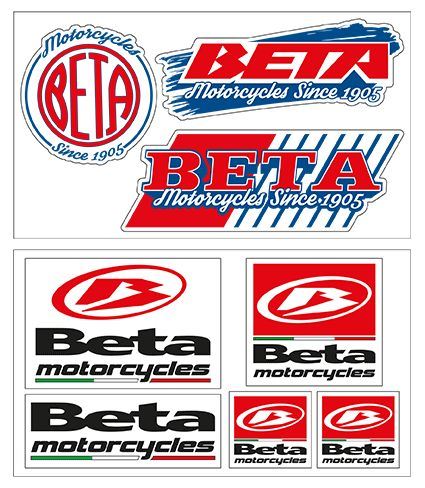 MIXED BETA STICKERS
